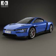 3d Model Of Volkswagen Xl Sport 2014 Volkswagen Sport Cars Sports