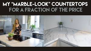 Browse and shop our kitchen laminate worktop collections today! My Marble Look Countertops For A Fraction Of The Price Youtube