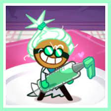 Dr. Wasabi Cookie | Cookie run, Cookie designs, Cappuccino cookie