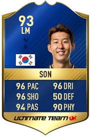 His potential is 89 and his position is lm. Fifa 21 News On Twitter Has Heung Min Son Just Bagged Himself The Fifa 17 Premier League Tots 24th Player Https T Co Sw4tcp5gja Tots Son Https T Co Knlj07mbqc