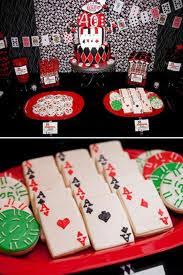 The red color with the dice accent will look great with the rest of the casino or poker decorations. Casino Theme Party For Your Kitty Party Kitty Groups Online