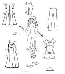 Search through 52645 colorings, dot to dots, tutorials and silhouettes. Free Printable Paper Doll Templates