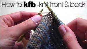 This festive pumpkin knitting pattern creates holiday softies knit flat with straight needles. How To Kfb Knit Front Back Youtube