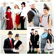On the driveway with a chalk outline of the victim, signs for directions, headstones. Murder Mystery Party Kit Group Date From The Dating Divas
