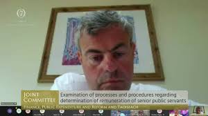Today in the Oireachtas Finance Committee I discussed processes and  procedures around the remuneration for the Secretary General of Health with  Secretary General of Department of An Taoiseach Martin ...