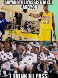 Kobe Bryant Jokes Funny Basketball Memes Funny Nba Memes Nba Funny