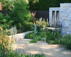 I Designed This Garden As A Metaphor For The Different Journeys One Can Take Through Life Several Paths Lead Modern Garden Garden Design Chelsea Flower Show