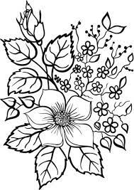 Dibujos De Flores Para Imprimir Y Pintar Dibujos De Flores Flores Faciles De Dibujar Flores Para Imprimir
