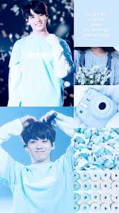 Jungkook Blue Aesthetic Awan Bingkai Foto Fotografi Find the best bts wallpaper hd on getwallpapers. jungkook blue aesthetic awan bingkai