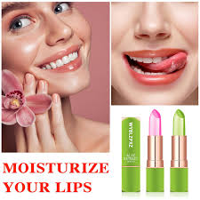 Amazon.com: WYBLZPXZ 2 入蘆薈唇膏,長效滋養保濕唇膏,魔術溫度變色口紅,唇彩,防水啞光潤唇膏化妝B : 美容與個人護理