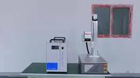Logo Date QR Code Laser Engraving Machine Glasses Lens PC Plastic Wood UV  Laser Marking Machine 3W 5w