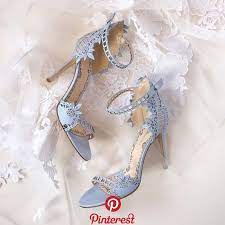 Baby Blue Marchesa Bridal Heels Back To Main Wedding Shoes Gallery These Marchesa Heels Have Our Hearts T Blue Wedding Shoes Blue Bridal Shoes Wedding Shoes