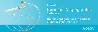 Once inserted a small balloon device is inflated, which prevents the catheter from falling out. Arrow Berman Angiographic Catheters Us Teleflex
