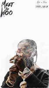 If you have a album wallpaper request, drop it down in the comments below. Meet The Woo V2 Iphone Wallpaper Popsmoke Smoke Wallpaper Iphone Wallpaper Rap Smoke Art