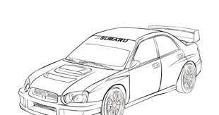 Number 4 coloring pages that parents and teachers can customize and print for kids. Subaru Sti Coloring Pages