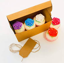 Don't overload on candy from your easter basket; Amazon Com Best Valentines Favor Box Gift Box Cup Cake Box Disposable Pastry Box Kraft Paper Bakery Box With Display Window For Mini Cake Cupcake Cookie Dessert Donuts Pastry Macaroons Great For Easter