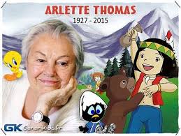 Décès d'Arlette Thomas [1927-2015]
