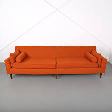 The mixed hardwood frame features pocketed coils and foam fill for support. Mid Century Modern Vintage 3 Seater Sofa Usa Dunbar Attr Dekaden