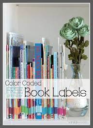 Students will learn the order of the books in the old and new testament, (color coding of accent details identifies which testament the book falls into and roman numerals tell it's order. Free Printable Color Coded Book Spine Labels For Home Library Organization 30 Topics Plus A Blank Te Book Labels Library Labels Classroom Organization Labels