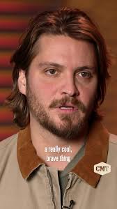 lukegrimes shares that he was initially against the idea of a #yellow...