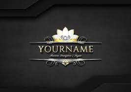Luxury Floral Logo Maker Online Free Diamond Flower Logo Template Flower Logo Floral Logo Logo Design