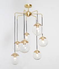 Mid Century Modern Bubbles Chandelier Glass Globes Ceiling Etsy Bubble Chandelier Globe Ceiling Light Chandelier Ceiling Lights