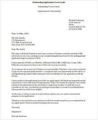 The scholarship application cover letter is an opportunity to outline your main strengths from an educational and professional perspective, your plans for future career growth , why you would be suitable for this scholarship, and how you would benefit if selected. Cover Letter For Scholarship Example Sample Letter