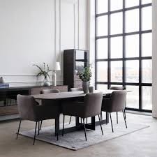 It comes in several color options including natural (pictured), white, black, walnut, and grey. Bellagio Dining Table And 6 Chairs Dining Sets Cookes Furniture