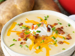 Stir in cream, cheese and chives. 10 Best Loaded Baked Potato Soup With Cream Cheese Recipes Yummly