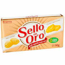Margarina Sello De Oro Barra 90g Plazavea Supermercado