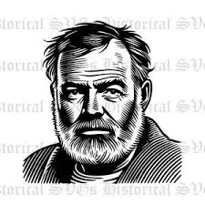Drawing Ernest Hemingway