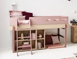 Lit Mi Hauteur Flexa Popsicle Lit Mi Hauteur Chambre Enfant Lit Enfant Rangement