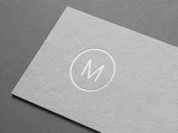 Download Embossed Paper Logo Mockup Free Download PSD Mockup Templates
