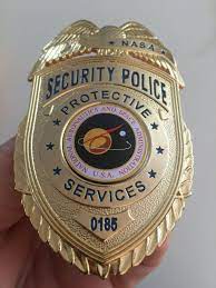 Security Police Nasa Protective Services Police Badge Police Military Police