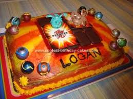 Cute Homemade Bakugan Cake For A Birthday Party Cool Birthday Cakes Cake Birthday
