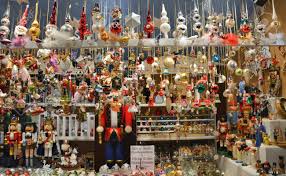 German glass bead garland string antique figural christmas ornament 1930's. Beautiful Christmas Glass Ornaments Sell On Christmas Market Stock Photo Picture And Royalty Free Image Image 94620566