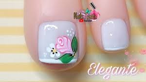See more of diseños de uñas para pies on facebook. Decoracion De Unas Sencillo Y Elegante Unas Decoradas Pie