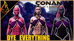 Functional warpaints, level 42, cost:3 crafted at: Conan Exiles Bbjigglephysics Mod Spotlight Youtube