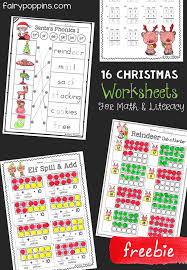 Christmas write the room activity & printable. Free Christmas Worksheets Fairy Poppins