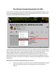 convert youtube videos to full hd 1080p quality by youtube video downloader issuu convert youtube videos to full hd 1080p