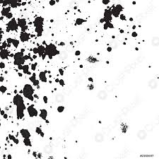 Black Ink Paint Splatter On White Background Spray Paint Abstract Stock Vector Crushpixel