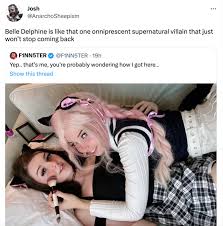 Belle Delphine And F1NN5TER Hang Out Putting Internet On High Alert | Know  Your Meme