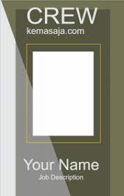 Membuat kemasan atau jasa desain packaging berkualitas di kemasaja.com. Id Card Crew Frame Desain Desain Logo Lucu