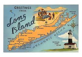 Come si fa il long island. Long Island Map Of New York Long Island Ny Island Map
