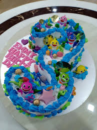 A couple inches of ginger, julienne; Baby Shark Birthday Cake Food Drinks Baked Goods On Carousell