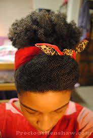 Natural hairstyles shoulder length hair. Pin Up Scarf Hairstyle For Natural Hair Curlynikki Natural Hair Care