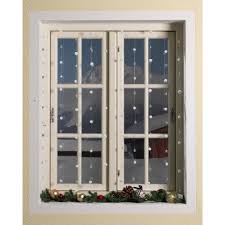 Schneeflocken Vorhang 150x90 Fenster Weiß