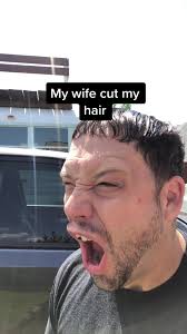 My wife cut my hair!! #dumbanddumber #haircut #marriage #Splice