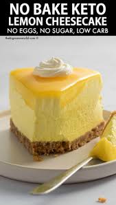 Who says egg rolls and desserts are mutually exclusive? Keto Lemon Cheesecake Just 2 Grams Carbs The Big Man S World Recipe Low Sugar Recipes Low Carb Desserts Lemon Cheesecake