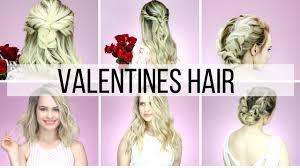Easy to style hairstyles for your face shape. Valentines Hairstyles For Short Long Hair Tutorial Youtube